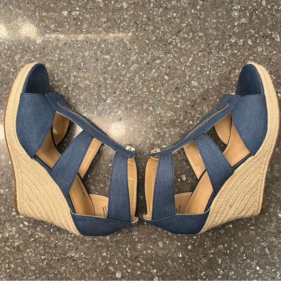 Expression sz 9 Leyah Platform Wedge Sandals - Picture 6 of 10